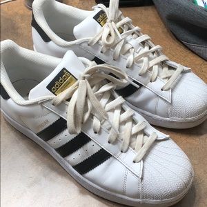 Men’s Adidas Superstars - size 9